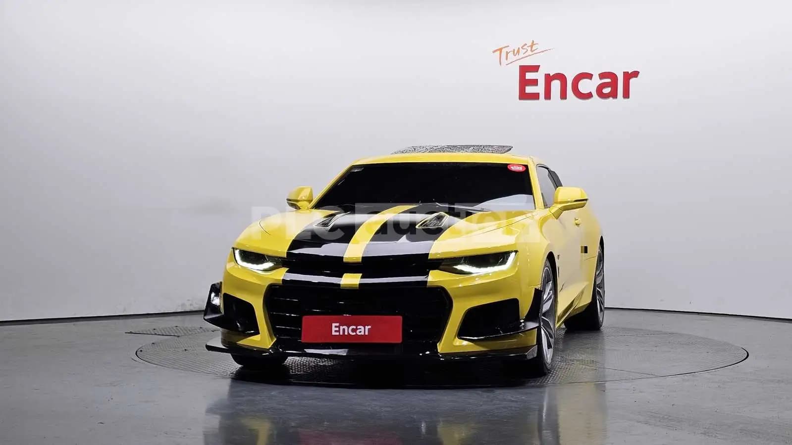 2018 Chevrolet Camaro Used VIN 1G1F91R78J0147330 – side profile