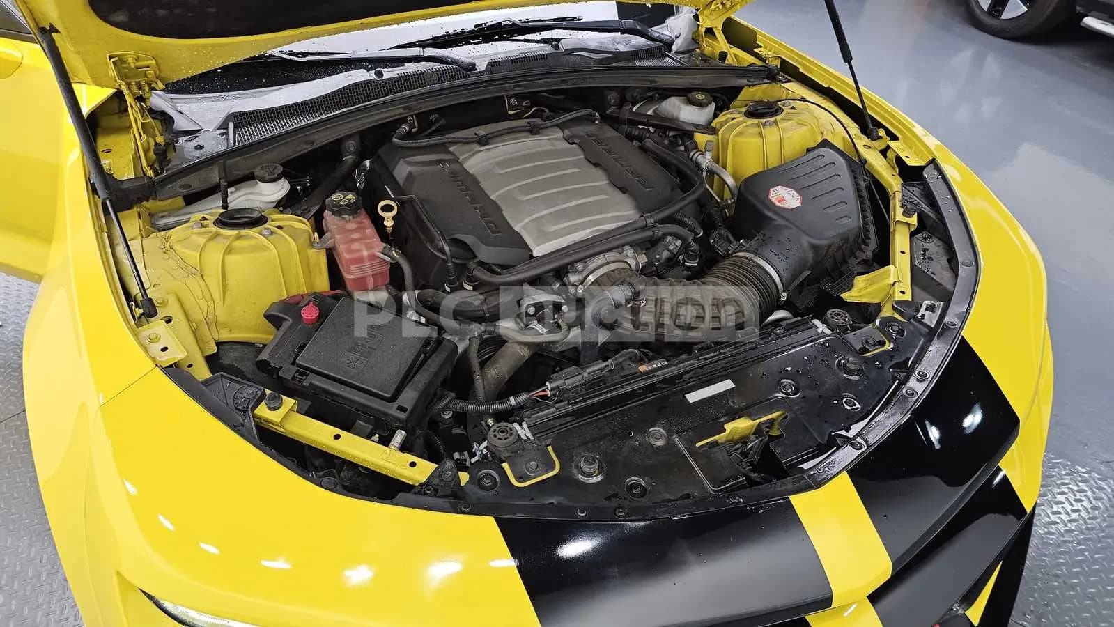 2018 Chevrolet Camaro Used VIN 1G1F91R78J0147330 – engine bay