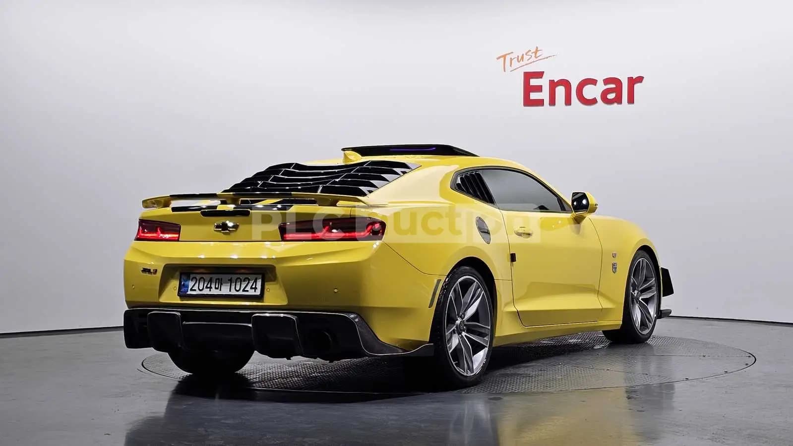 2018 Chevrolet Camaro Used VIN 1G1F91R78J0147330 – rear exterior