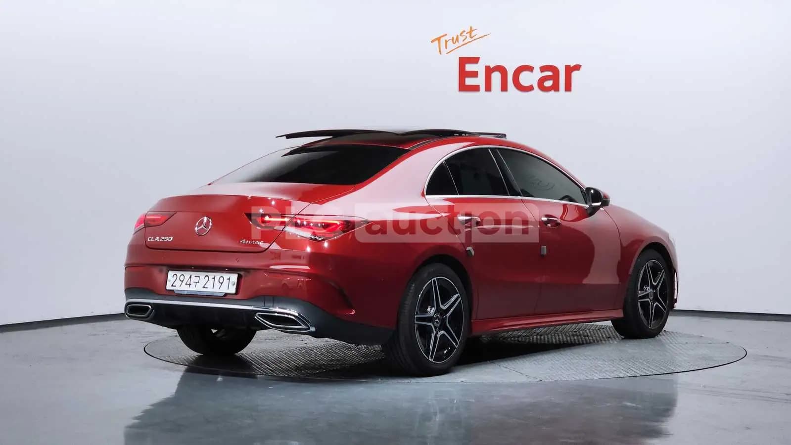 2020 Mercedes Benz CLA250 4MATIC Sold VIN W1K5J4HB4MN160154 – rear exterior