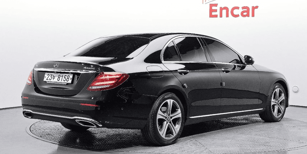 2017 Mercedes Benz E300 4MATIC  Sold VIN WDDZF4KB7JA376644 – rear exterior