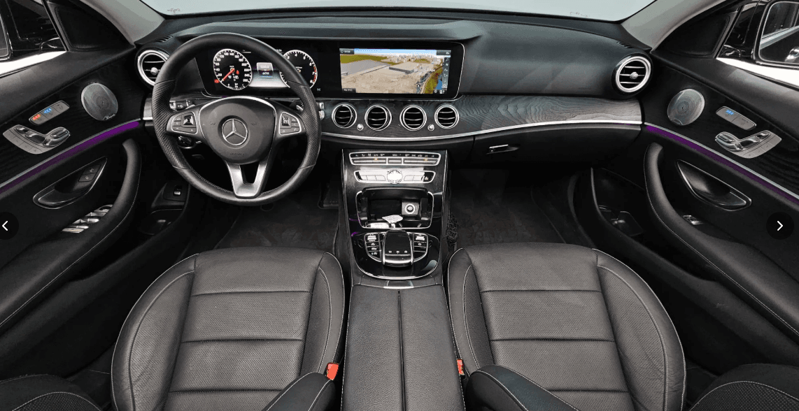 2017 Mercedes Benz E300 4MATIC  Sold VIN WDDZF4KB7JA376644 – dashboard