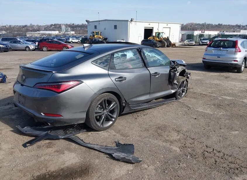 2023 ACURA Integra Used VIN 19UDE4H61PA001098 – trunk area 2023 ACURA Integra Used VIN 19UDE4H61PA001098 – trunk area