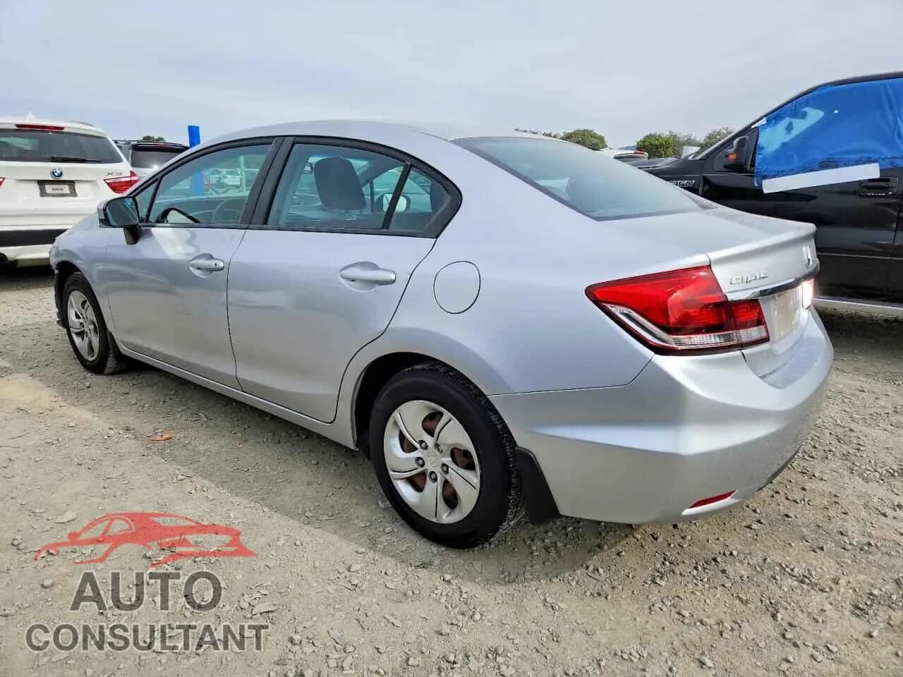 2014 HONDA CIVIC Damaged VIN 19XFB2F52EE264726 – rear exterior 2014 HONDA CIVIC Damaged VIN 19XFB2F52EE264726 – rear exterior