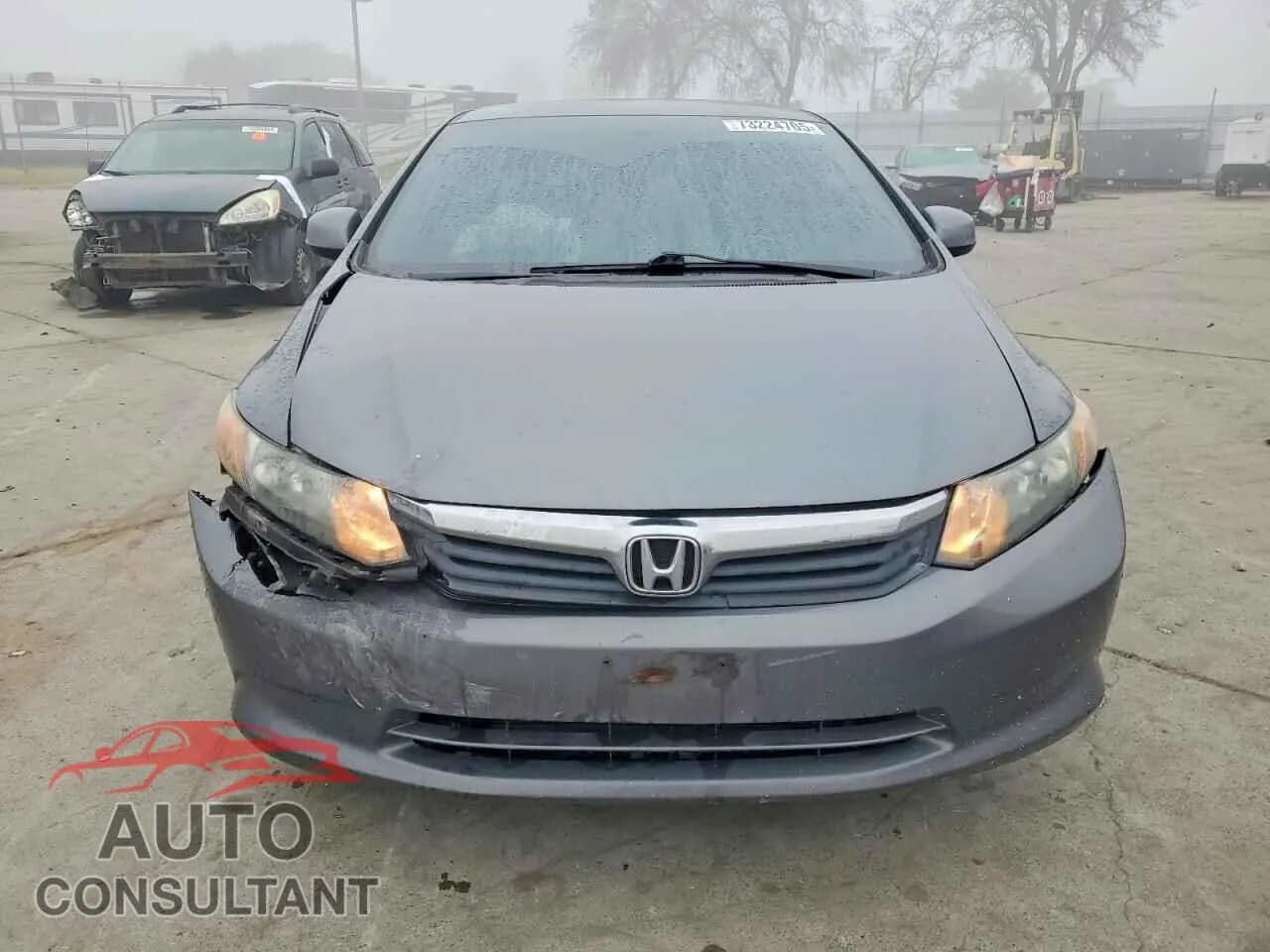 2012 HONDA CIVIC Damaged VIN 19XFB2F57CE376192 – interior seats 2012 HONDA CIVIC Damaged VIN 19XFB2F57CE376192 – interior seats