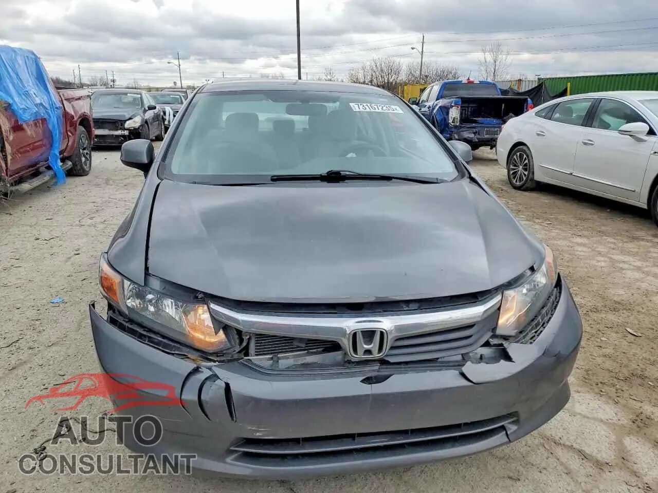 2012 HONDA CIVIC Damaged VIN 19XFB2F58CE018003 – interior seats 2012 HONDA CIVIC Damaged VIN 19XFB2F58CE018003 – interior seats
