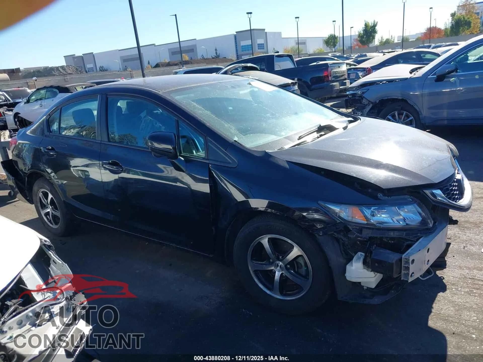 2015 HONDA CIVIC Damaged VIN 19XFB2F78FE249053 – photo 13 2015 HONDA CIVIC Damaged VIN 19XFB2F78FE249053 – photo 13