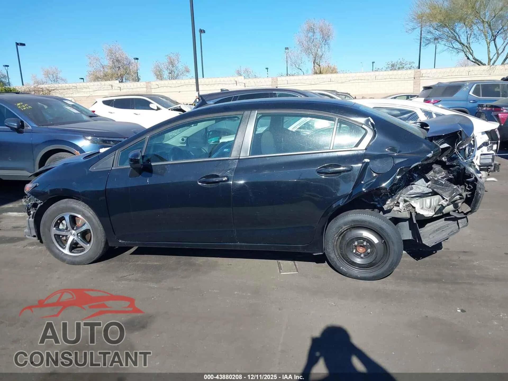 2015 HONDA CIVIC Damaged VIN 19XFB2F78FE249053 – photo 14 2015 HONDA CIVIC Damaged VIN 19XFB2F78FE249053 – photo 14