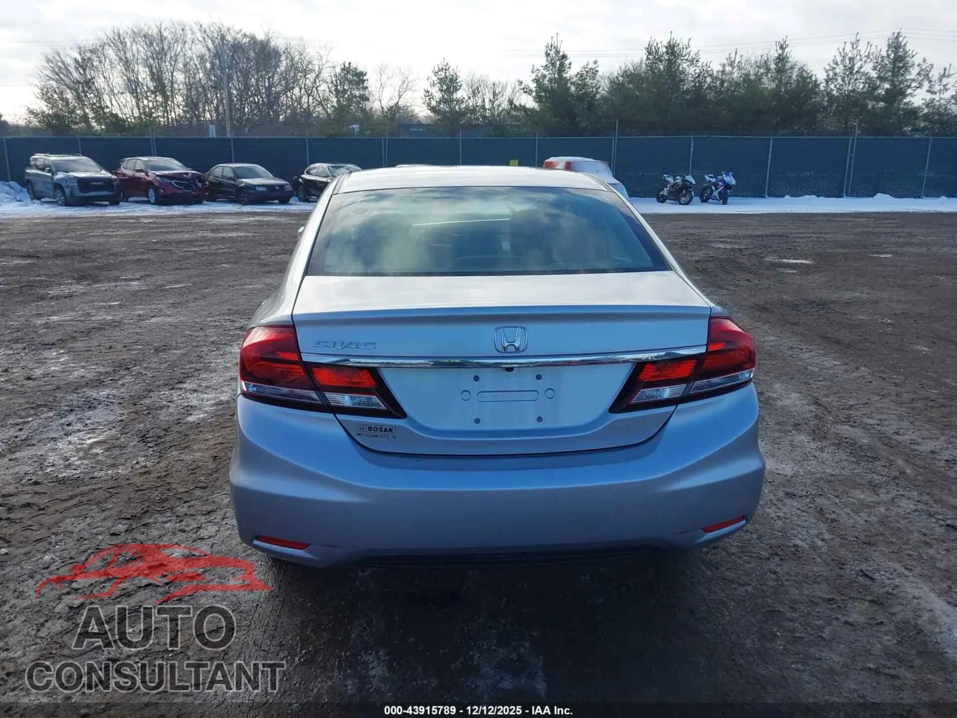 2015 HONDA CIVIC Damaged VIN 19XFB2F7XFE047119 – photo 16 2015 HONDA CIVIC Damaged VIN 19XFB2F7XFE047119 – photo 16