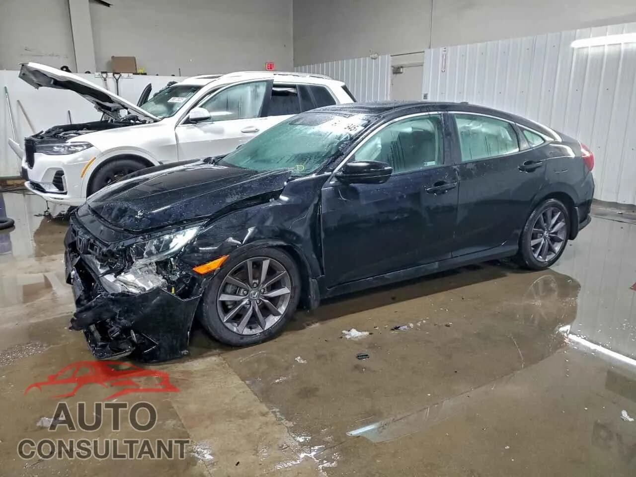2019 HONDA CIVIC Damaged VIN 19XFC1F38KE005515 – front exterior 2019 HONDA CIVIC Damaged VIN 19XFC1F38KE005515 – front exterior