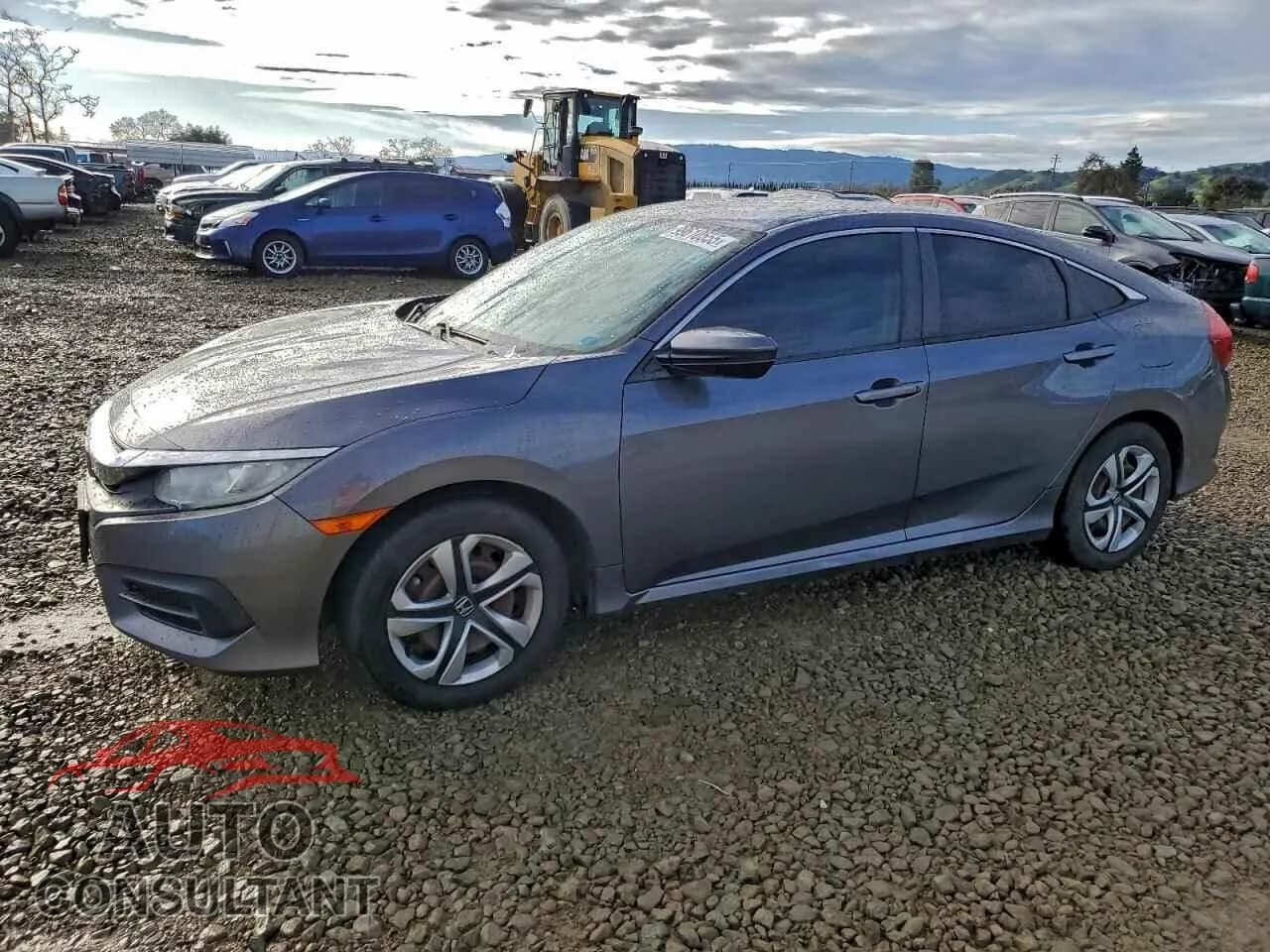 2016 HONDA CIVIC Damaged VIN 19XFC2F51GE215257 – front exterior 2016 HONDA CIVIC Damaged VIN 19XFC2F51GE215257 – front exterior