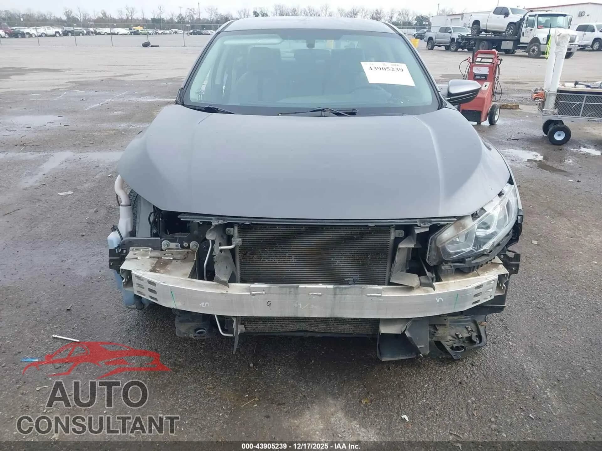 2016 HONDA CIVIC Damaged VIN 19XFC2F56GE037992 – engine bay 2016 HONDA CIVIC Damaged VIN 19XFC2F56GE037992 – engine bay