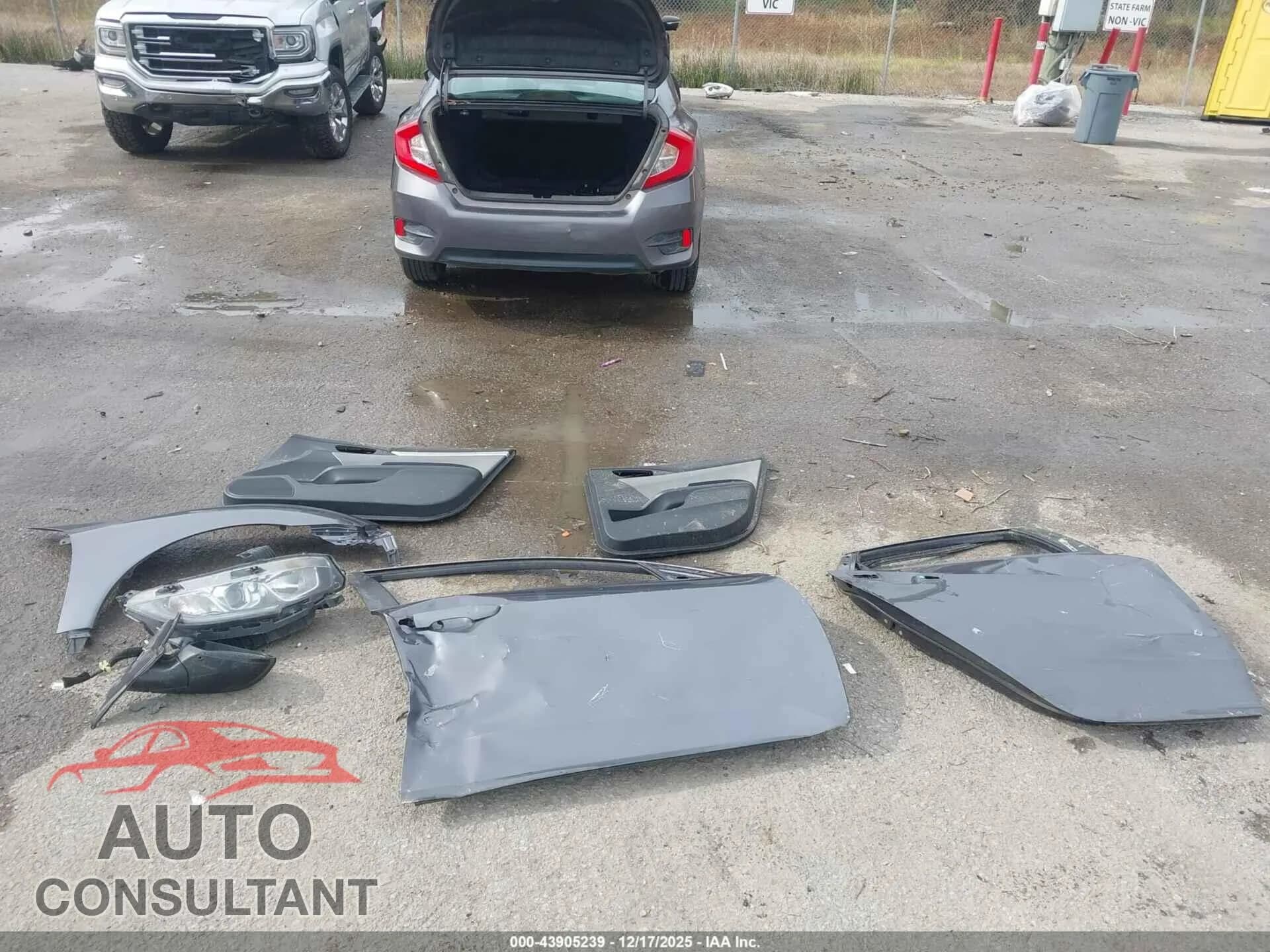 2016 HONDA CIVIC Damaged VIN 19XFC2F56GE037992 – photo 12 2016 HONDA CIVIC Damaged VIN 19XFC2F56GE037992 – photo 12