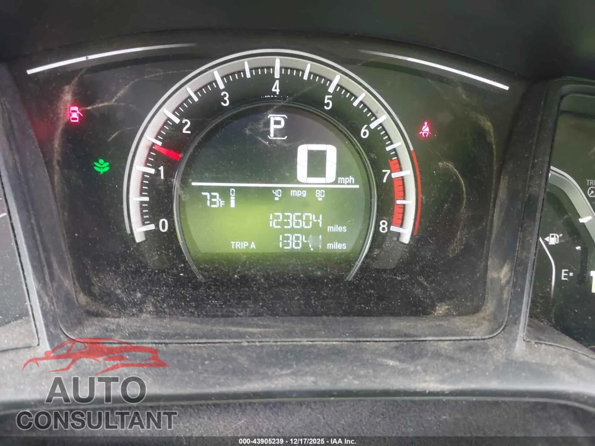 2016 HONDA CIVIC Damaged VIN 19XFC2F56GE037992 – photo 16 2016 HONDA CIVIC Damaged VIN 19XFC2F56GE037992 – photo 16