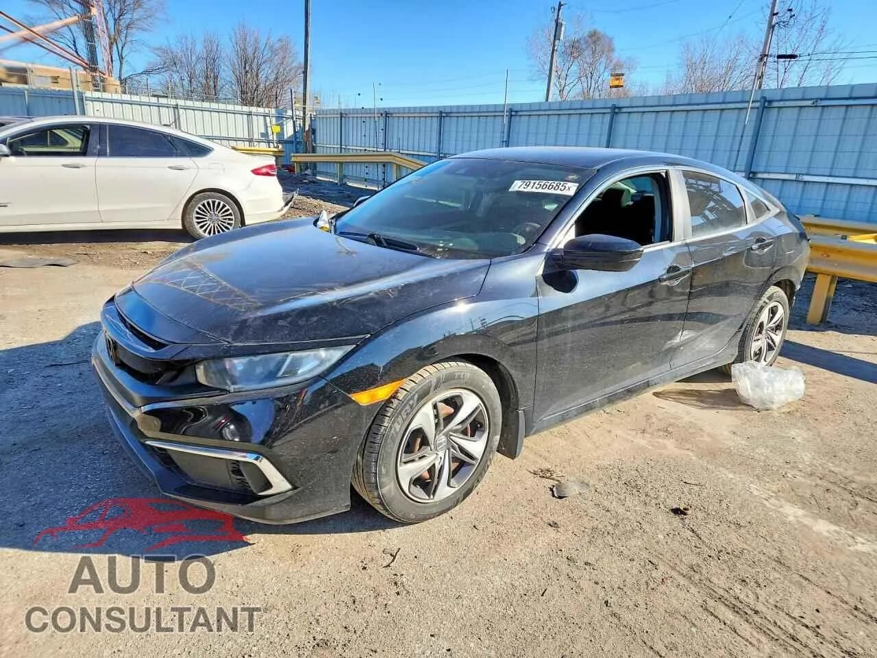 2020 HONDA CIVIC Used VIN 19XFC2F60LE014985 – front exterior 2020 HONDA CIVIC Used VIN 19XFC2F60LE014985 – front exterior