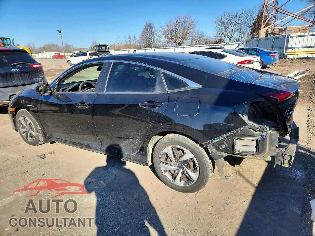 2020 HONDA CIVIC Used VIN 19XFC2F60LE014985 – rear exterior 2020 HONDA CIVIC Used VIN 19XFC2F60LE014985 – rear exterior