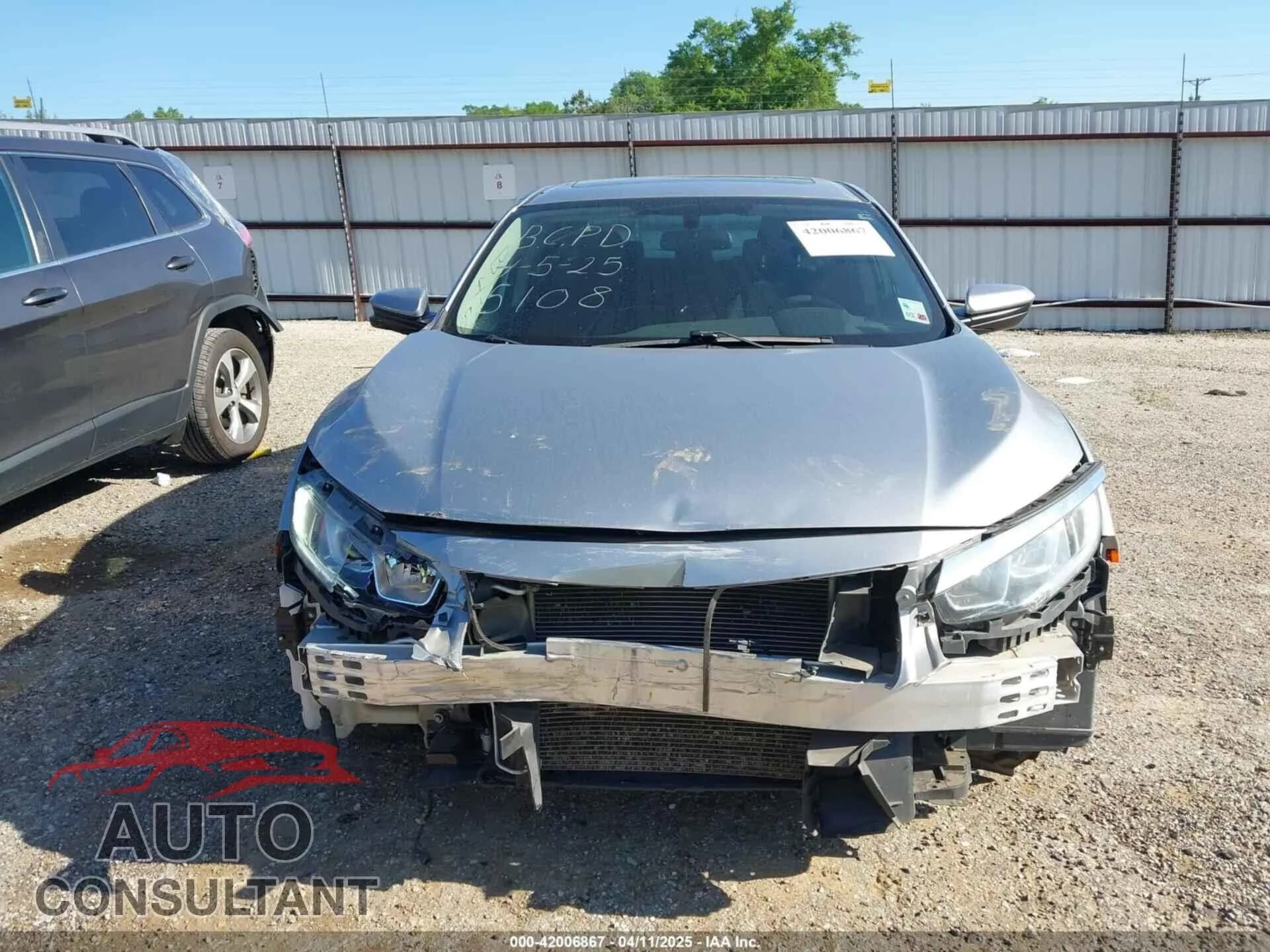2016 HONDA CIVIC Damaged VIN 19XFC2F76GE005108 – photo 12 2016 HONDA CIVIC Damaged VIN 19XFC2F76GE005108 – photo 12