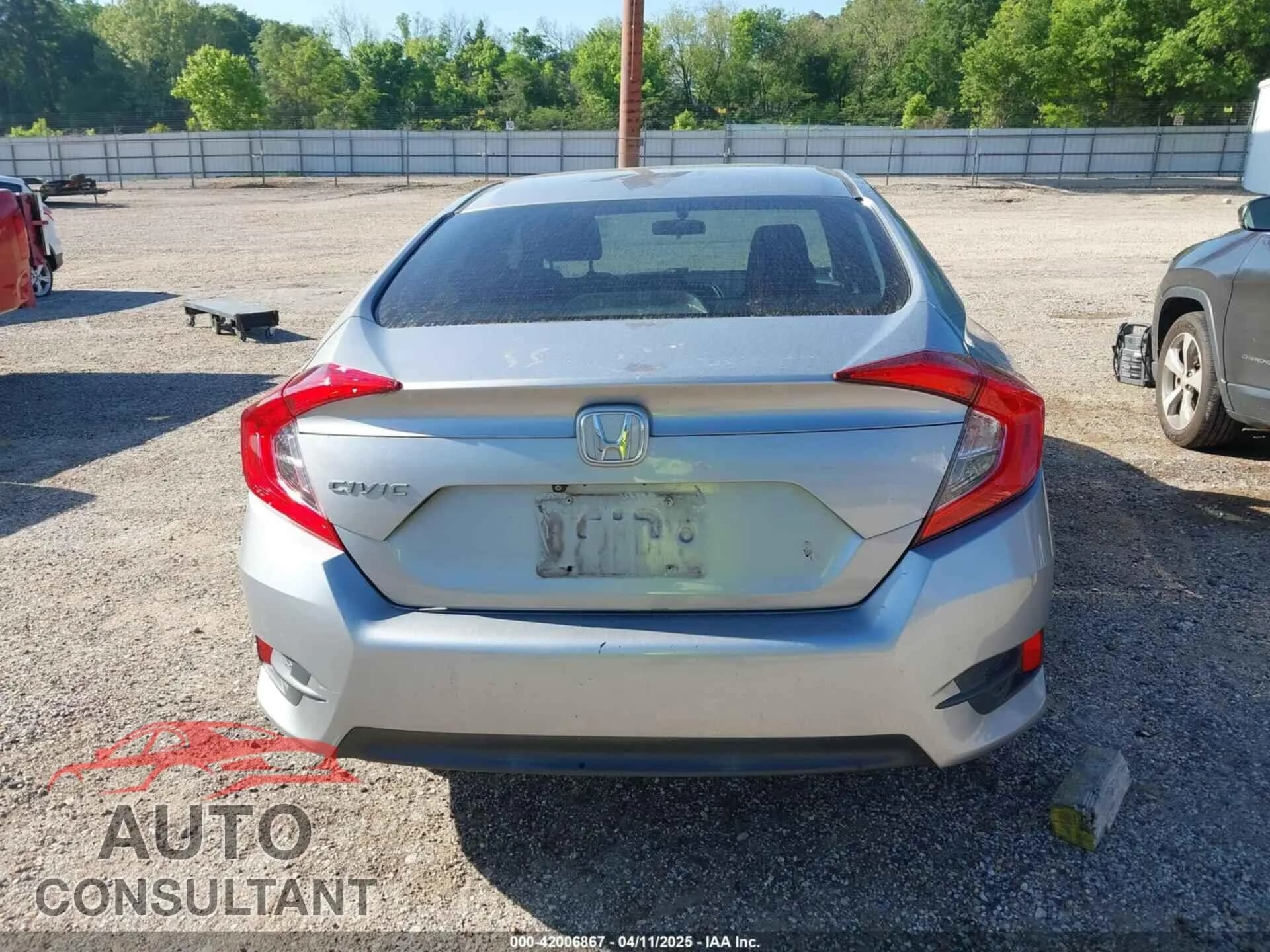 2016 HONDA CIVIC Damaged VIN 19XFC2F76GE005108 – photo 16 2016 HONDA CIVIC Damaged VIN 19XFC2F76GE005108 – photo 16