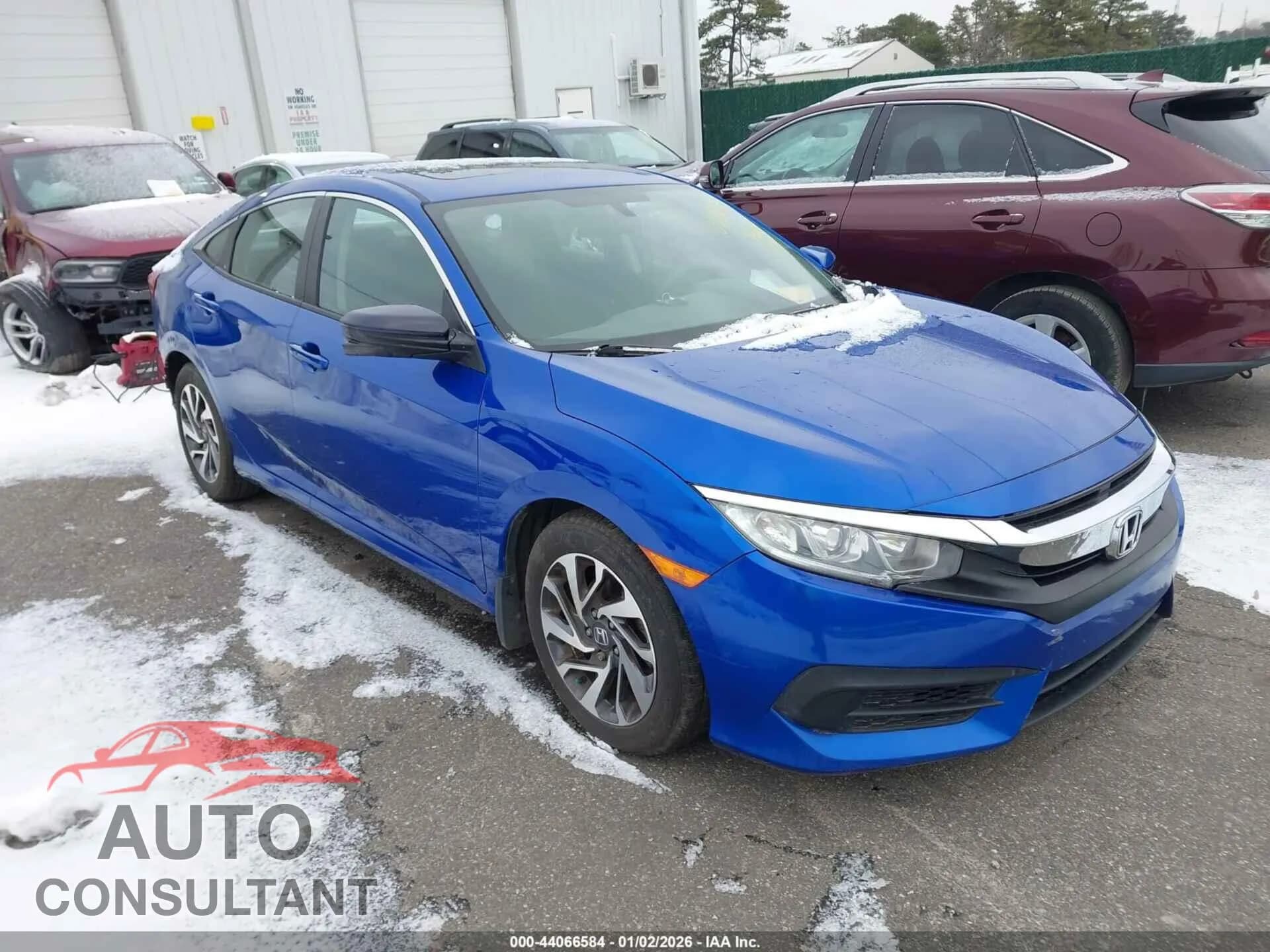 2017 HONDA CIVIC Damaged VIN 19XFC2F7XHE031454 – front exterior 2017 HONDA CIVIC Damaged VIN 19XFC2F7XHE031454 – front exterior