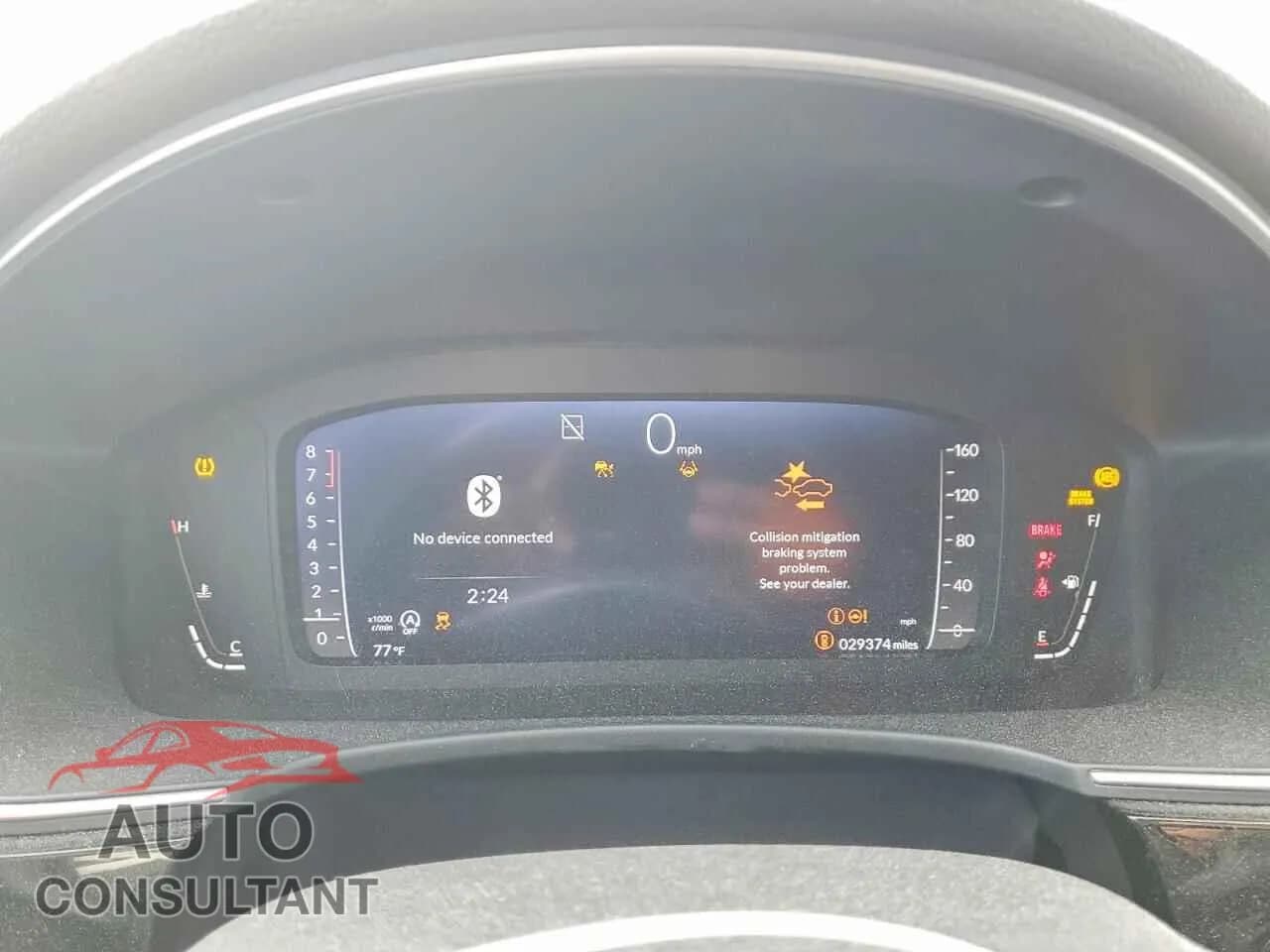 2024 HONDA CIVIC Damaged VIN 19XFL1G87RE000567 – trunk area 2024 HONDA CIVIC Damaged VIN 19XFL1G87RE000567 – trunk area