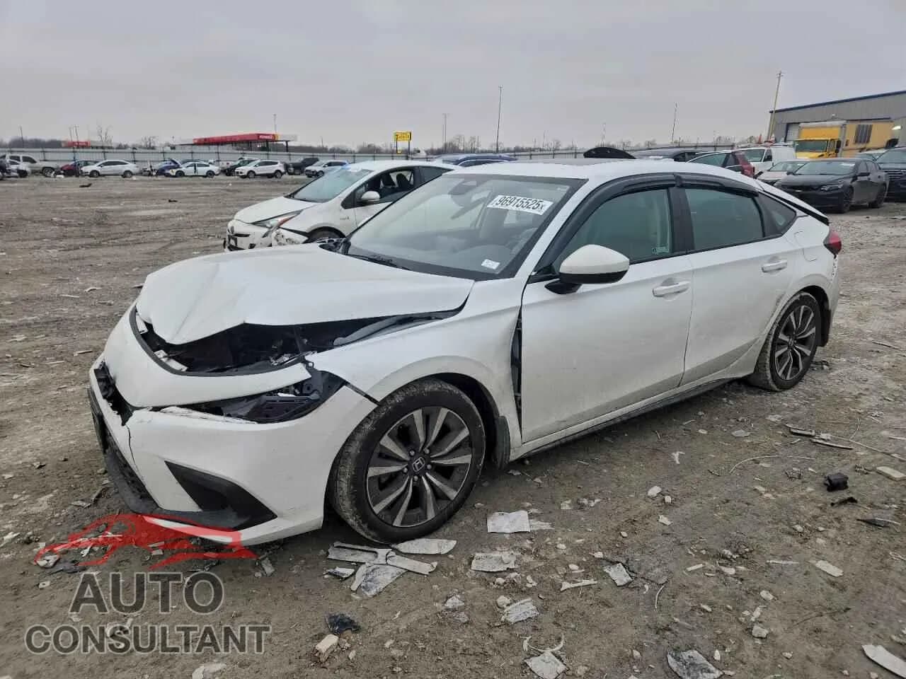 2023 HONDA CIVIC Damaged VIN 19XFL1H7XPE016524 – front exterior 2023 HONDA CIVIC Damaged VIN 19XFL1H7XPE016524 – front exterior
