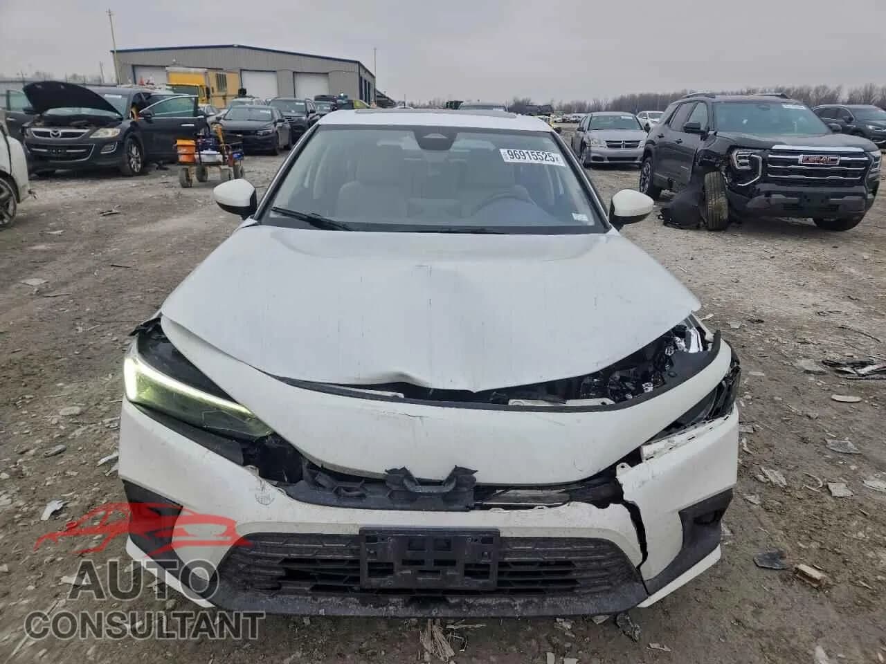 2023 HONDA CIVIC Damaged VIN 19XFL1H7XPE016524 – interior seats 2023 HONDA CIVIC Damaged VIN 19XFL1H7XPE016524 – interior seats