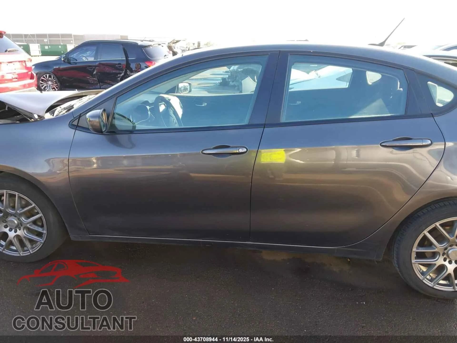 2014 DODGE DART Damaged VIN 1C3CDFBB5ED877672 – photo 15 2014 DODGE DART Damaged VIN 1C3CDFBB5ED877672 – photo 15