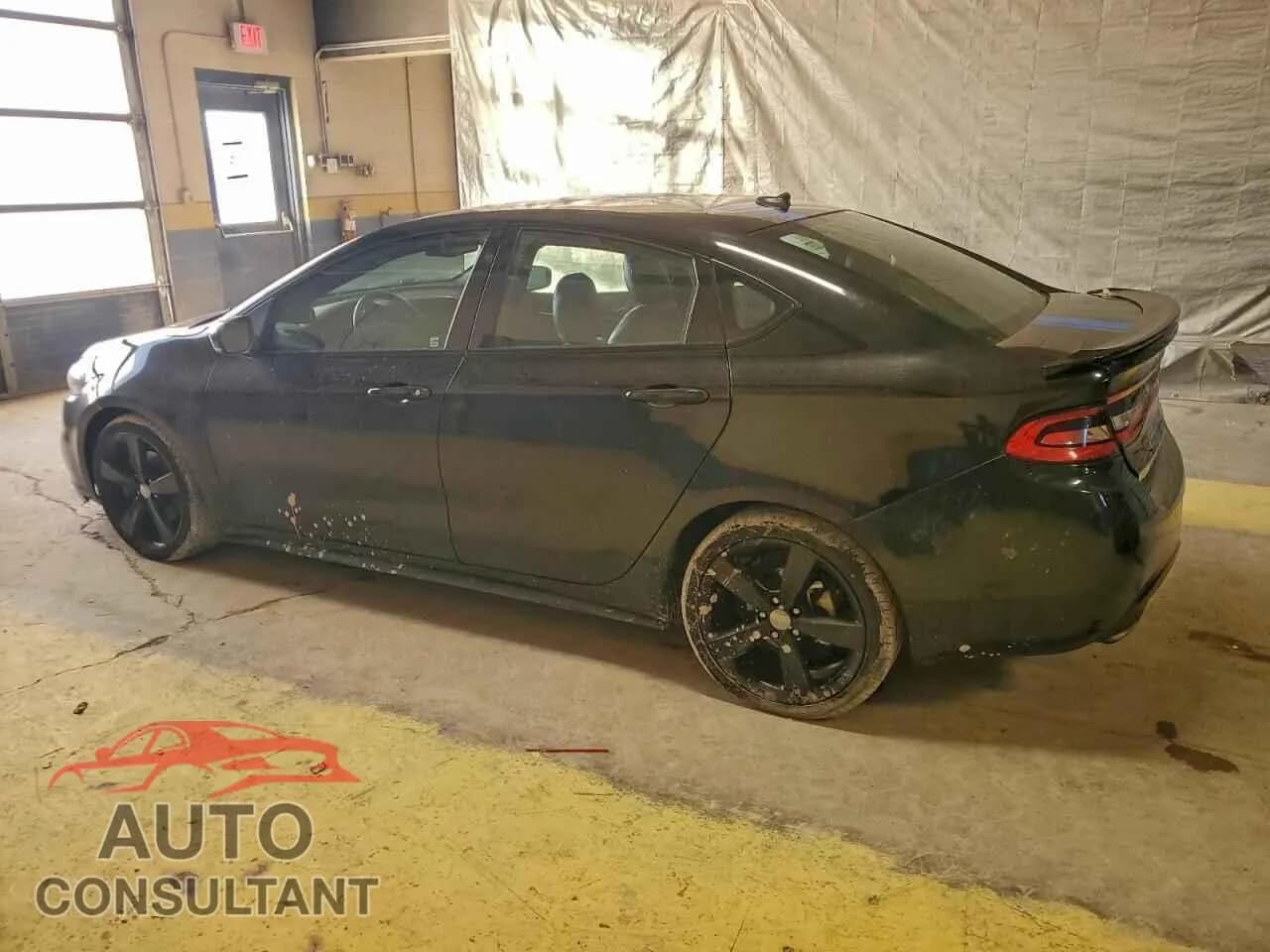 2013 DODGE DART Damaged VIN 1C3CDFCH5DD320780 – rear exterior 2013 DODGE DART Damaged VIN 1C3CDFCH5DD320780 – rear exterior