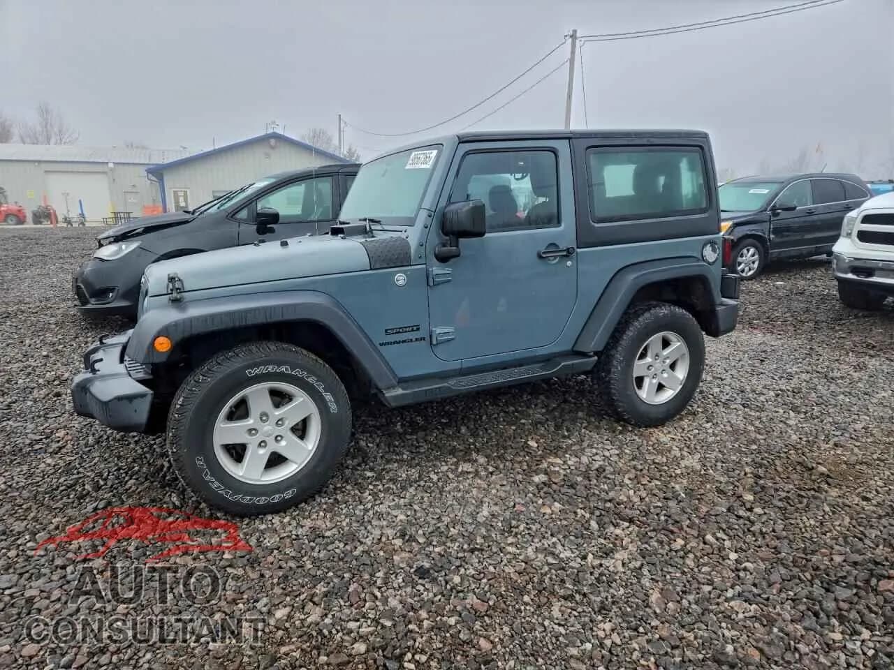 2015 JEEP WRANGLER Damaged VIN 1C4AJWAG7FL584422 – front exterior 2015 JEEP WRANGLER Damaged VIN 1C4AJWAG7FL584422 – front exterior