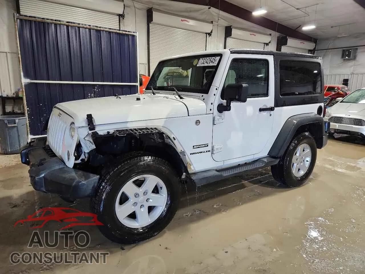 2017 JEEP WRANGLER Damaged VIN 1C4AJWAG7HL632147 – front exterior 2017 JEEP WRANGLER Damaged VIN 1C4AJWAG7HL632147 – front exterior