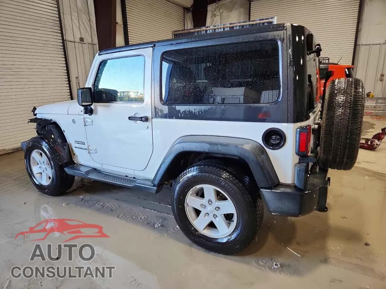 2017 JEEP WRANGLER Damaged VIN 1C4AJWAG7HL632147 – rear exterior 2017 JEEP WRANGLER Damaged VIN 1C4AJWAG7HL632147 – rear exterior