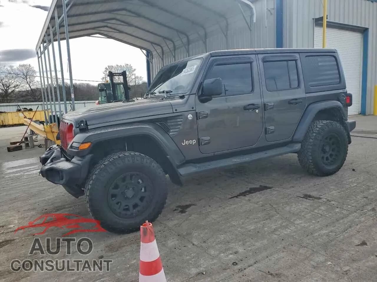 2018 JEEP WRANGLER Damaged VIN 1C4HJXDG7JW108453 – front exterior 2018 JEEP WRANGLER Damaged VIN 1C4HJXDG7JW108453 – front exterior