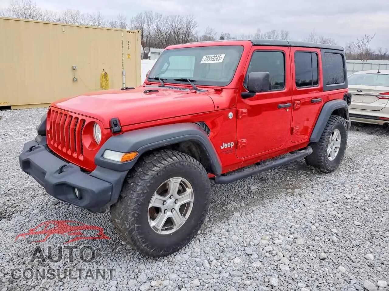 2018 JEEP WRANGLER Used VIN 1C4HJXDG9JW135945 – front exterior 2018 JEEP WRANGLER Used VIN 1C4HJXDG9JW135945 – front exterior