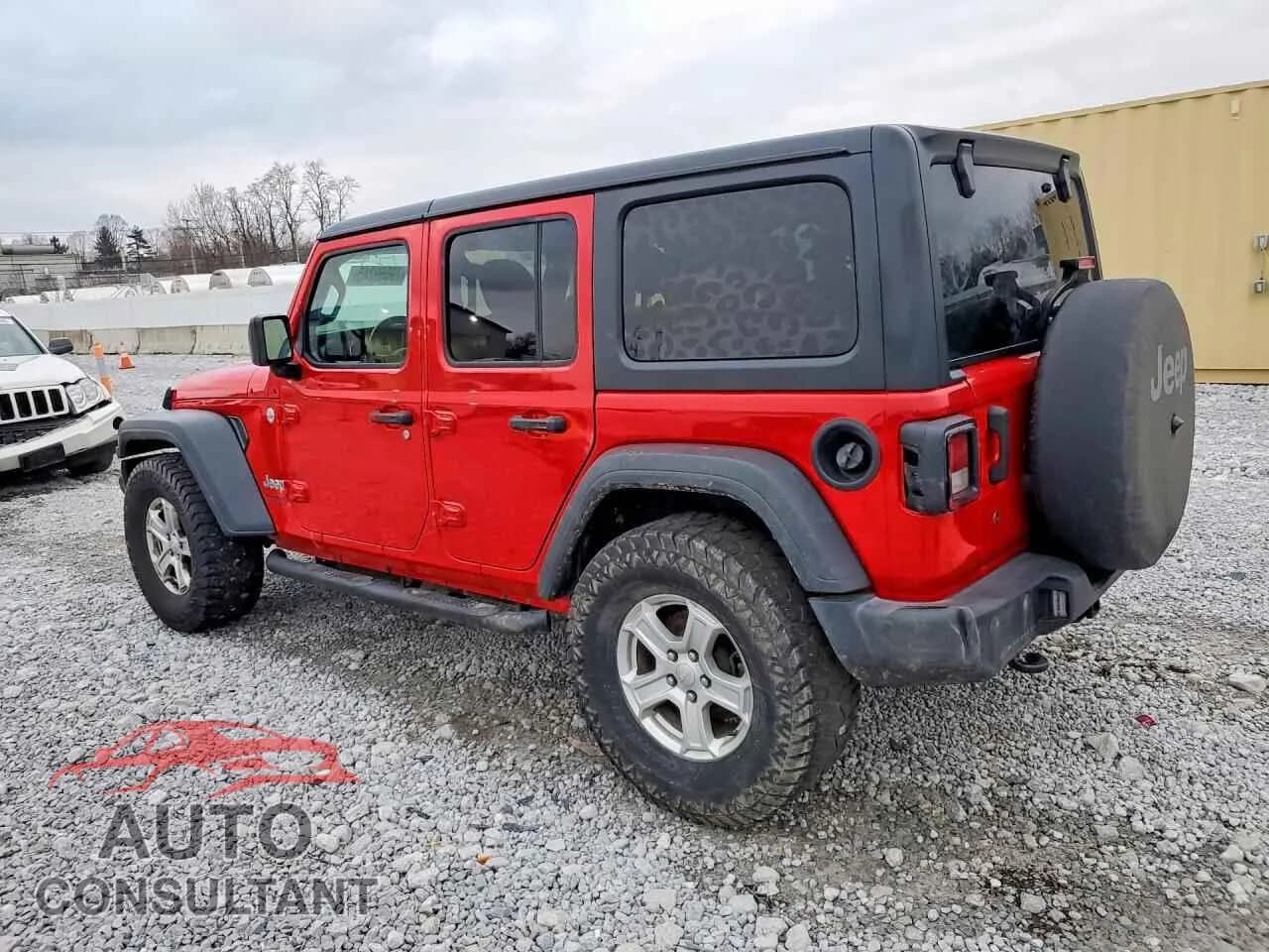 2018 JEEP WRANGLER Used VIN 1C4HJXDG9JW135945 – rear exterior 2018 JEEP WRANGLER Used VIN 1C4HJXDG9JW135945 – rear exterior
