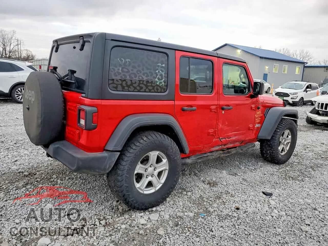 2018 JEEP WRANGLER Used VIN 1C4HJXDG9JW135945 – side profile 2018 JEEP WRANGLER Used VIN 1C4HJXDG9JW135945 – side profile