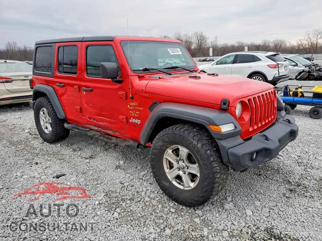 2018 JEEP WRANGLER Used VIN 1C4HJXDG9JW135945 – dashboard 2018 JEEP WRANGLER Used VIN 1C4HJXDG9JW135945 – dashboard