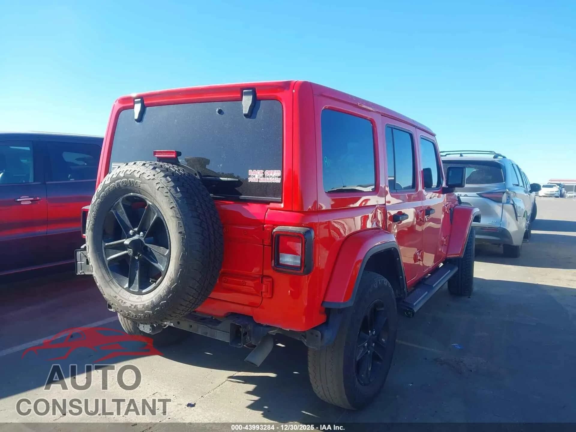 2021 JEEP WRANGLER UNLIMITED Damaged VIN 1C4HJXEG0MW739824 – dashboard 2021 JEEP WRANGLER UNLIMITED Damaged VIN 1C4HJXEG0MW739824 – dashboard