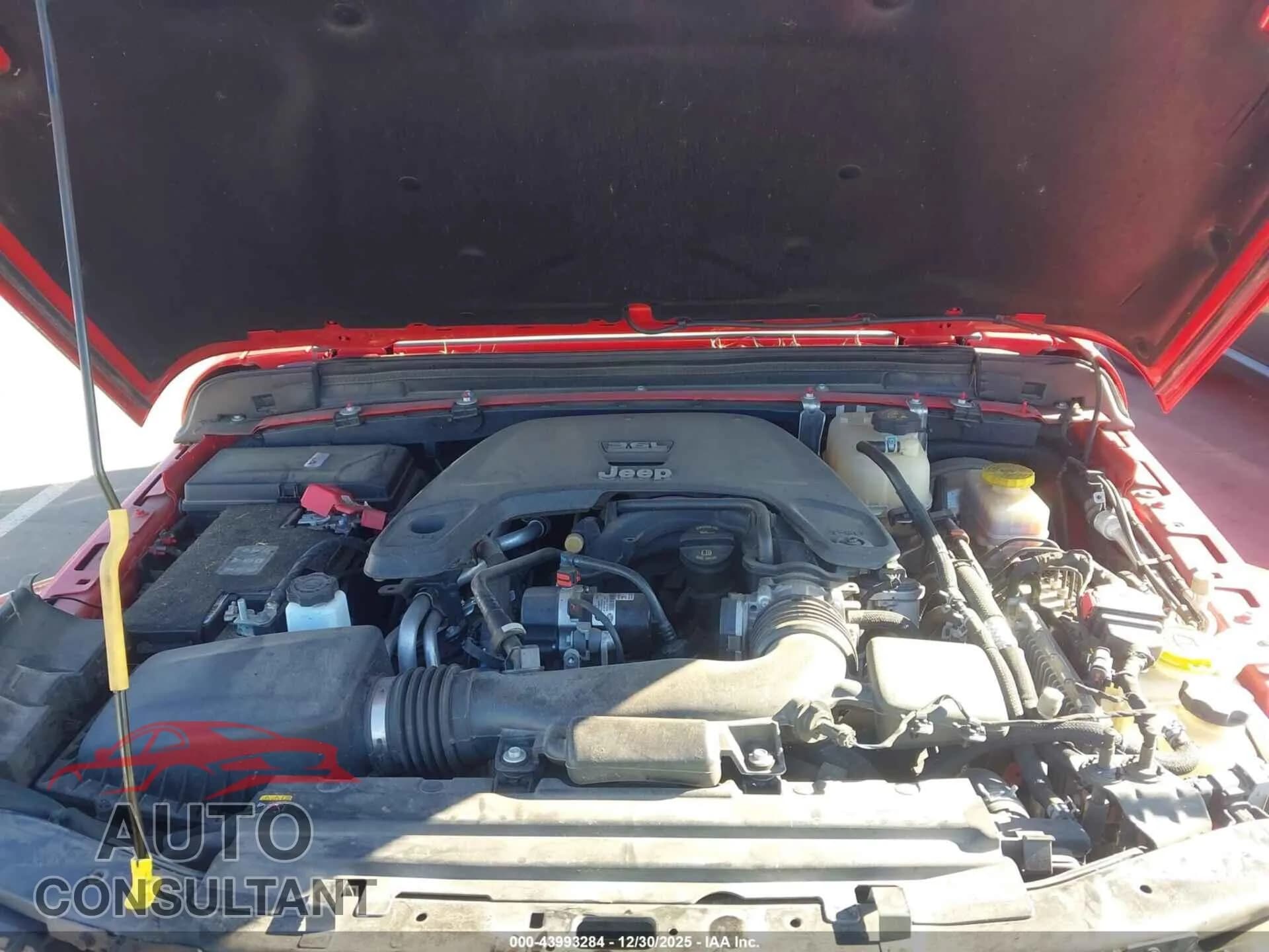 2021 JEEP WRANGLER UNLIMITED Damaged VIN 1C4HJXEG0MW739824 – odometer reading 2021 JEEP WRANGLER UNLIMITED Damaged VIN 1C4HJXEG0MW739824 – odometer reading