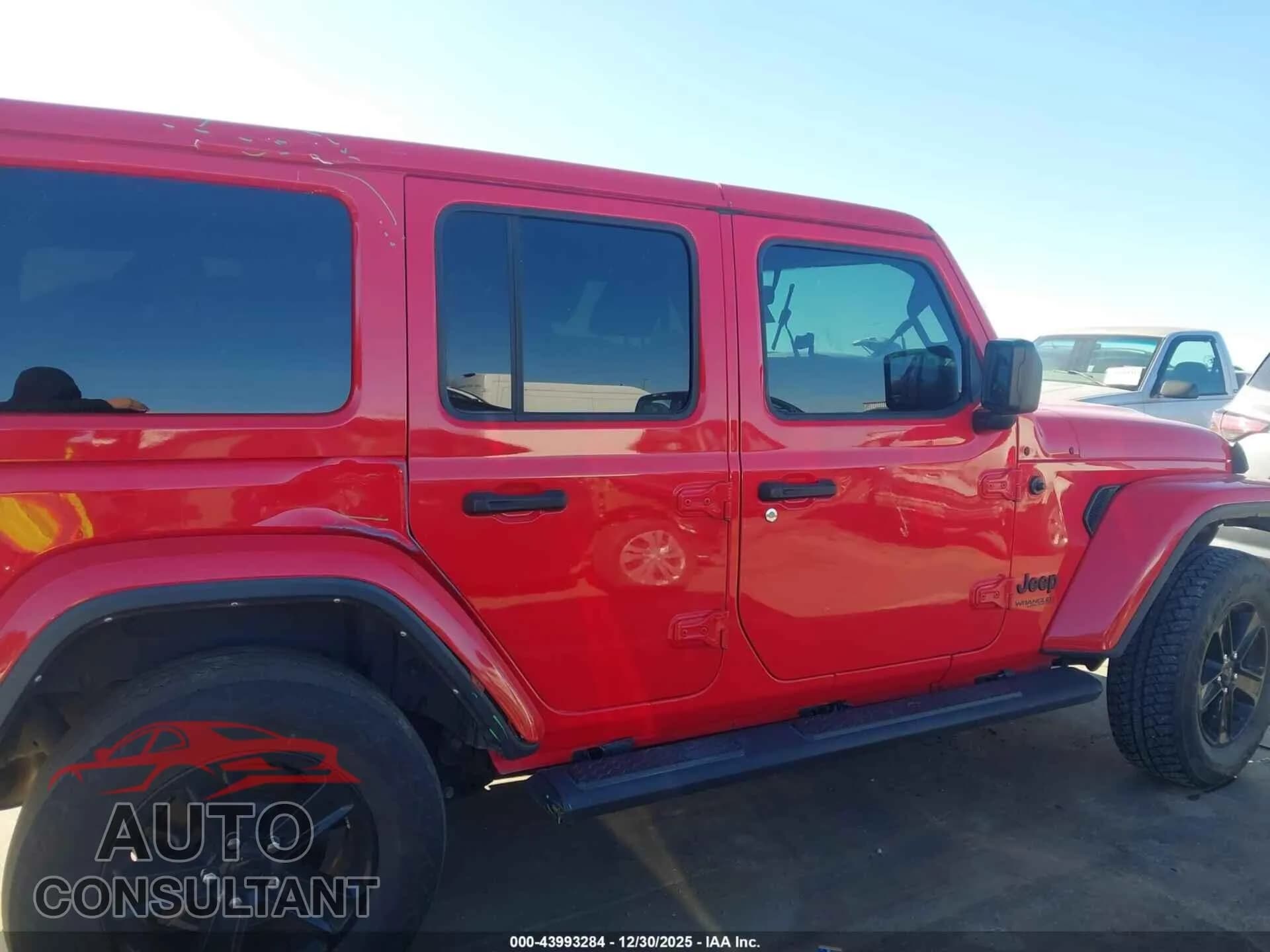 2021 JEEP WRANGLER UNLIMITED Damaged VIN 1C4HJXEG0MW739824 – photo 14 2021 JEEP WRANGLER UNLIMITED Damaged VIN 1C4HJXEG0MW739824 – photo 14