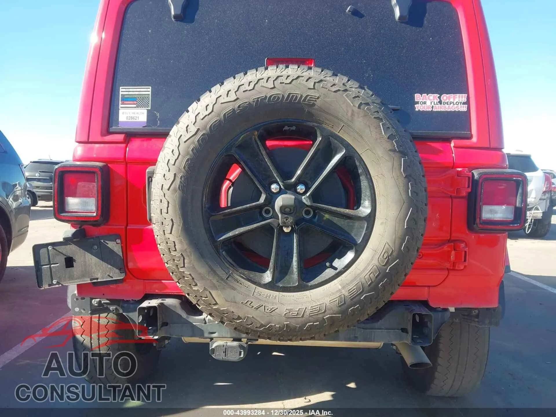 2021 JEEP WRANGLER UNLIMITED Damaged VIN 1C4HJXEG0MW739824 – photo 18 2021 JEEP WRANGLER UNLIMITED Damaged VIN 1C4HJXEG0MW739824 – photo 18