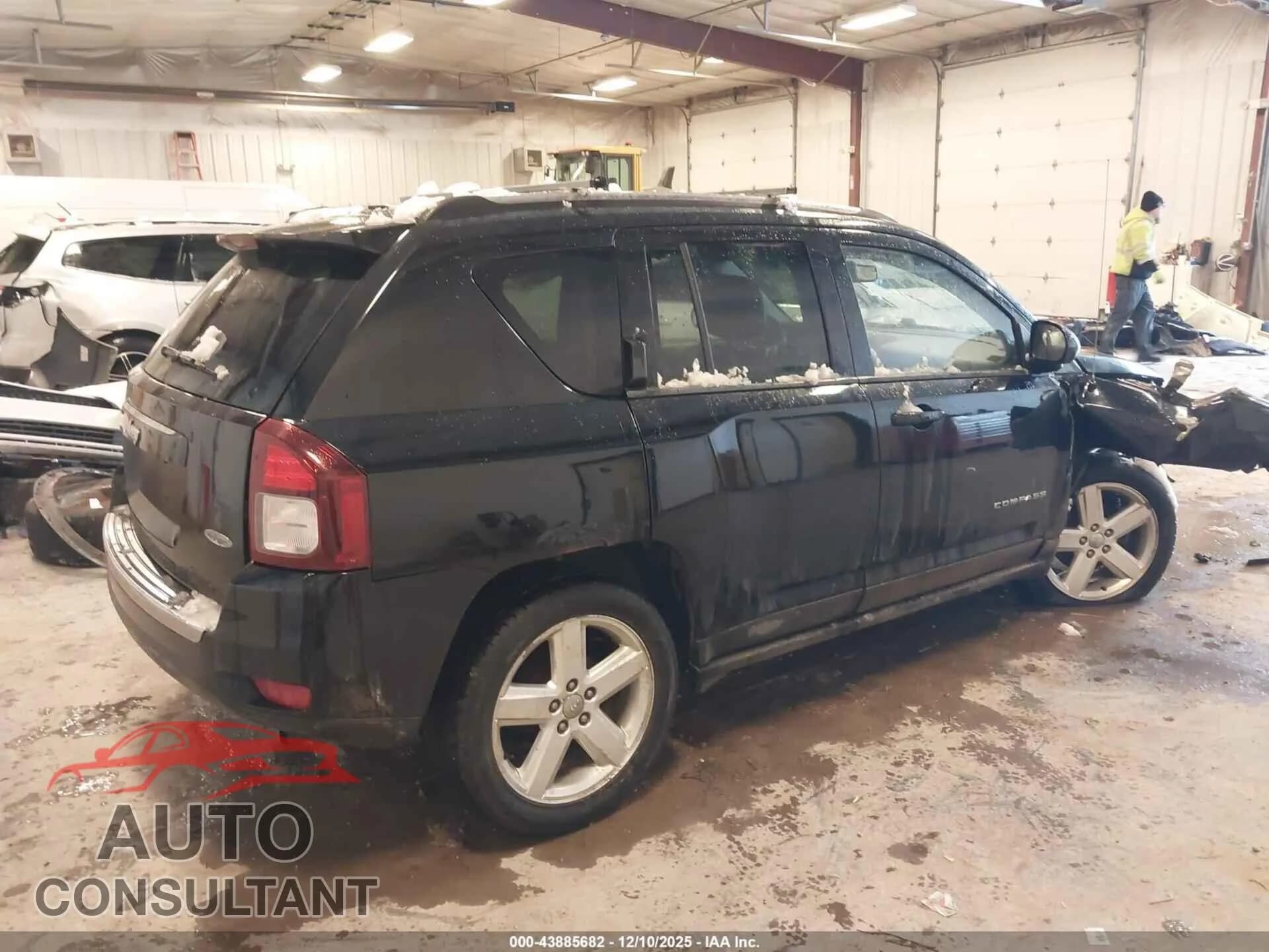 2014 JEEP COMPASS Damaged VIN 1C4NJCEA4ED780087 – dashboard 2014 JEEP COMPASS Damaged VIN 1C4NJCEA4ED780087 – dashboard