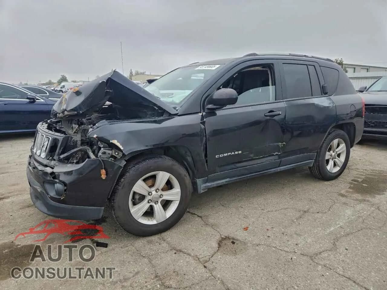 2016 JEEP COMPASS Damaged VIN 1C4NJDBB5GD520982 – front exterior 2016 JEEP COMPASS Damaged VIN 1C4NJDBB5GD520982 – front exterior