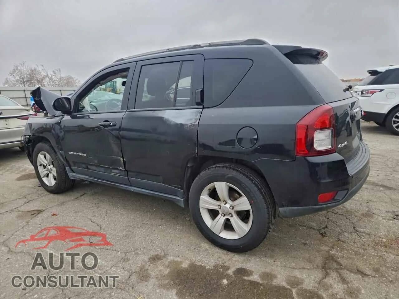2016 JEEP COMPASS Damaged VIN 1C4NJDBB5GD520982 – rear exterior 2016 JEEP COMPASS Damaged VIN 1C4NJDBB5GD520982 – rear exterior