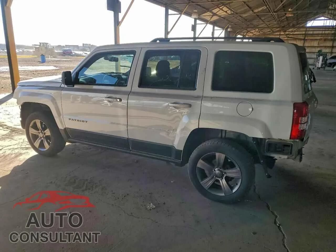 2016 JEEP PATRIOT Damaged VIN 1C4NJPBAXGD711371 – rear exterior 2016 JEEP PATRIOT Damaged VIN 1C4NJPBAXGD711371 – rear exterior