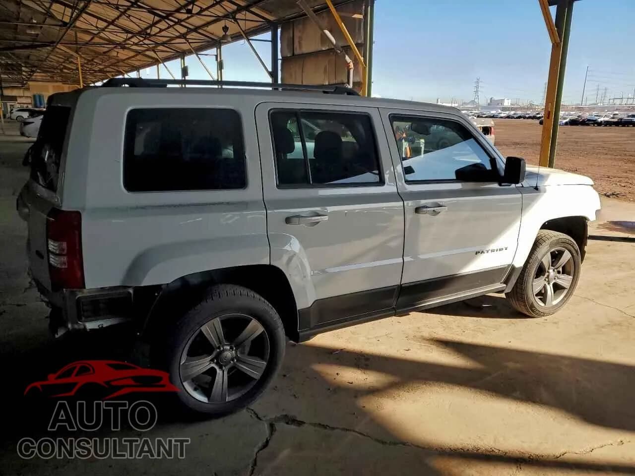 2016 JEEP PATRIOT Damaged VIN 1C4NJPBAXGD711371 – side profile 2016 JEEP PATRIOT Damaged VIN 1C4NJPBAXGD711371 – side profile