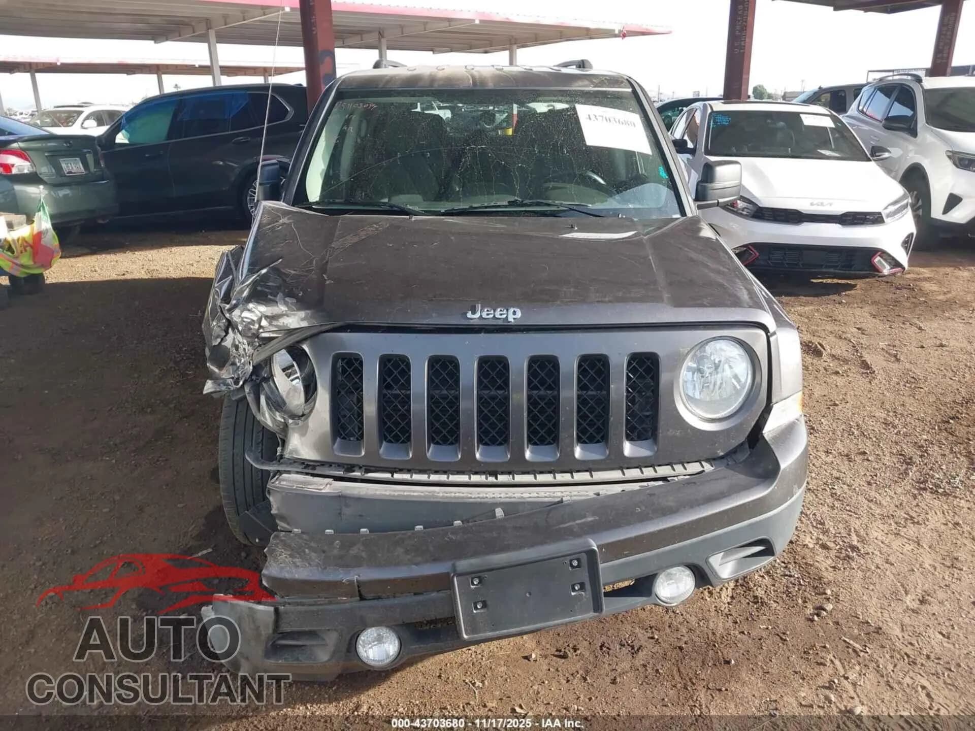 2016 JEEP PATRIOT Damaged VIN 1C4NJPFA2GD719586 – photo 12 2016 JEEP PATRIOT Damaged VIN 1C4NJPFA2GD719586 – photo 12