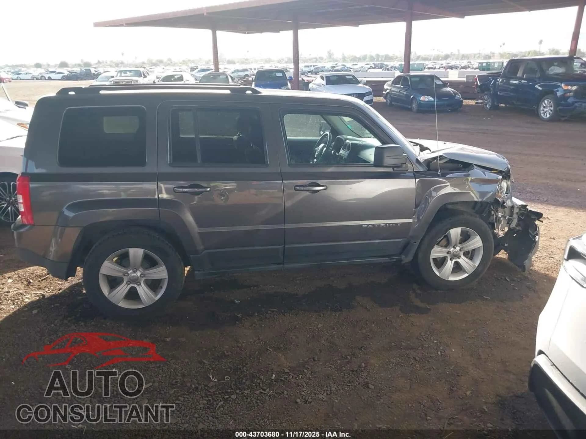 2016 JEEP PATRIOT Damaged VIN 1C4NJPFA2GD719586 – photo 13 2016 JEEP PATRIOT Damaged VIN 1C4NJPFA2GD719586 – photo 13