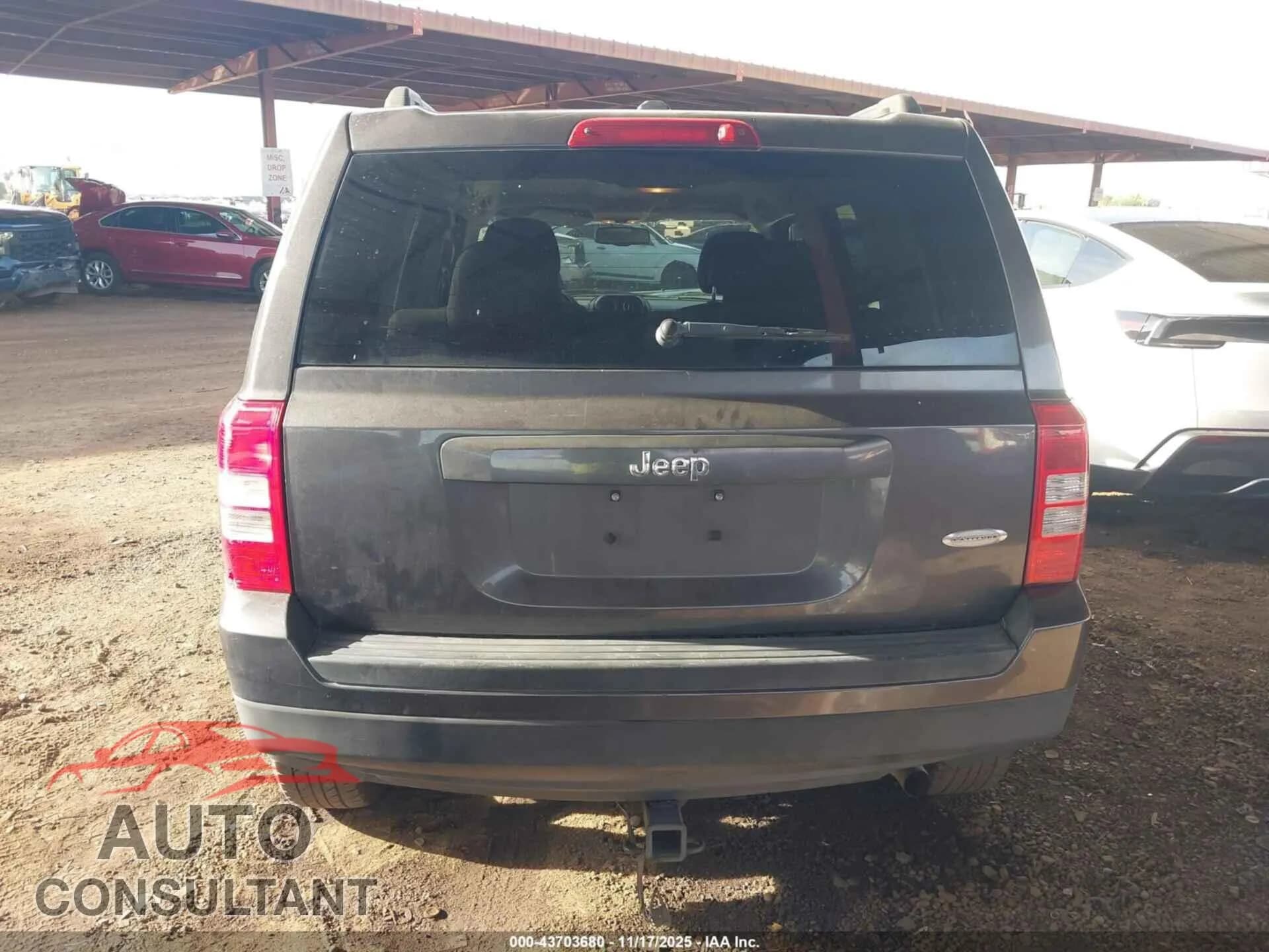 2016 JEEP PATRIOT Damaged VIN 1C4NJPFA2GD719586 – photo 16 2016 JEEP PATRIOT Damaged VIN 1C4NJPFA2GD719586 – photo 16