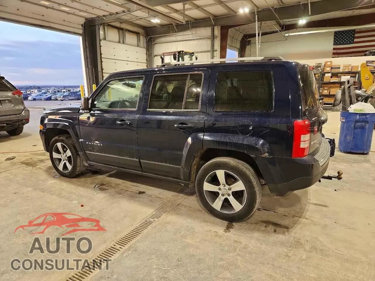 2016 JEEP PATRIOT Damaged VIN 1C4NJRFB0GD586167 – rear exterior 2016 JEEP PATRIOT Damaged VIN 1C4NJRFB0GD586167 – rear exterior