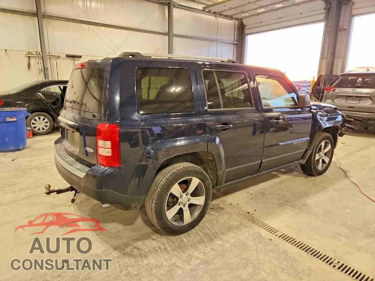 2016 JEEP PATRIOT Damaged VIN 1C4NJRFB0GD586167 – side profile 2016 JEEP PATRIOT Damaged VIN 1C4NJRFB0GD586167 – side profile